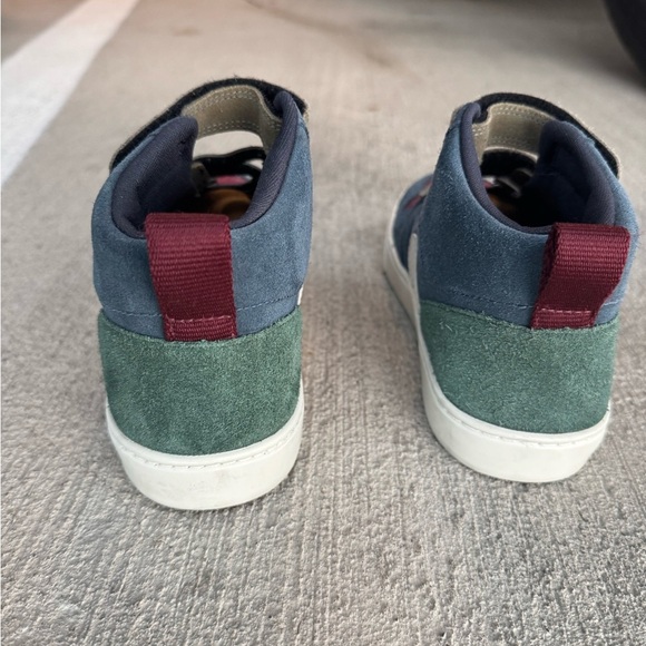 Veja Kids Sneakers - Blue, Green, Burgundy Size 4 - Picture 6 of 6
